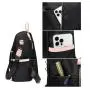 New Waterproof Oxford Women's Laptop Backpack Day Bag Customized Stitching Travel Shoulder Strap Bag For Ladies