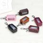 KBW230 2023 Pop Up Car Key Bag Leather Zip Double Men's Lock Key Bag Waist Hanging