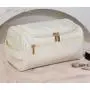 Hot Selling Portable Waterproof Makeup Storage Bag Large Capacity Travel Toiletries Bag Pu Leather Wash Bag