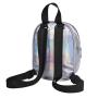 Travel College Students Backpack Daypacks Custom Laser Holographic PU Leather School Bag Bookbags