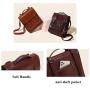 Retro style Designer Genuine Leather backpack for girls women waterproof school Bag Fashion top quality Cowhide leather Backpack