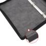 Zippered Padfolio Portfolio Binder Leather Organizer Interview Resume Document Holder Organizer Large Capacity