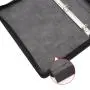 Zippered Padfolio Portfolio Binder Leather Organizer Interview Resume Document Holder Organizer Large Capacity