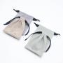 High End Soft Luxury  Flannel Gift Cosmetic Dust Packaging Jewelry Drawstring Velvet Pouch Bag