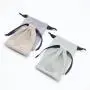 High End Soft Luxury  Flannel Gift Cosmetic Dust Packaging Jewelry Drawstring Velvet Pouch Bag