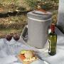 4 Bottle Insulated Wine Tote Personalized Wine Carrier Bag Travel Padded Wine Cooler with Corkscrew Opener