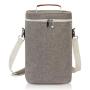 4 Bottle Insulated Wine Tote Personalized Wine Carrier Bag Travel Padded Wine Cooler with Corkscrew Opener