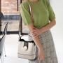 Hot Sale Custom Logo Bolsos De Mujer Crossbody Bag Bucket Bags Contrast Color Hand Bags For Women
