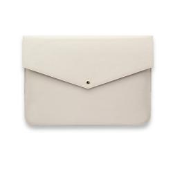 High quality leather bag with logo customized PU leather 13" laptop case