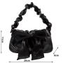 2023 Newest Wholesale Long Strip Fashion Trends Elegant Ladies Shoulder Bags Women Luxury Clutch Handbags With Bow