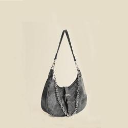 Small female high-end texture retro shoulder bag cloth bag carteras para mujer 	 sac a main