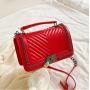 Summer Candy Rainbow Luxury Women's Handbags Famous Designer Brand Jelly Purse Single Handle Zipper Closure Embroidery Fashion