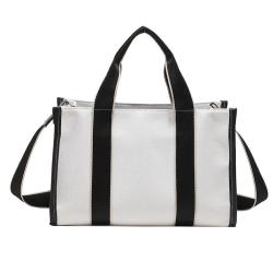 Fashion canvas bag large capacity handbag female single shoulder crossbody Tote bags Hot Sale Korean