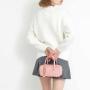 2024 New Style Fashion Vegan Leather Cross Body Bag Ladies Shoulder Bag Customize Logo Handbags