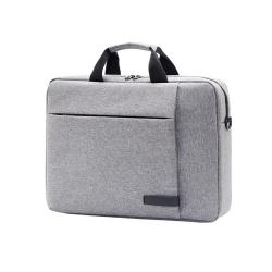 New Style Unisex Large Capacity PU Leather Laptop Briefcase Crossbody Business Tote Bag with Tablet Usage Laptop Backpack