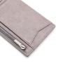 RFID Money Clip Slim Wallet Card Wallets for Men with Zipper Coin Pocket