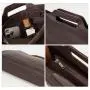 ZWY299 New Lightweight Retro Men Briefcase Wholesale Vintage Simple Daily PU Handbag Business Work Travel Portable Document Bag