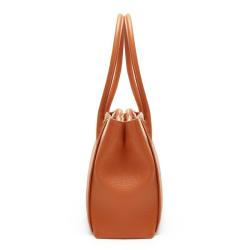 2023 Autumn New Design Women Tote Bag Customized Pu Vegan Leather Classic Fashion Shoulder Bag