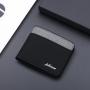 ZR204 Cheap Canvas Wallet Short Men's Simple Splice Contrast Leather Wallet US Dollar Package New Wholesale