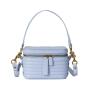2024 Custom Embroidery Vegan Leather Cosmetic Bag Case For Women Handbag Purse