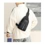 ZR855 Man Chest Bag New Waterproof Shoulder Bag Sports Travel Crossbody Leisure Solid Color Print logo Business High Quality Bag