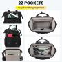 LOVEVOOK New Style Multi-function Smart Backpack For School Travel Daypack Business Work Laptop Teenager Backpack With USB Port