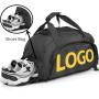BSCI ISO Factory Custom Duffle Bag Backpack Black Blue Weekender Overnight Tote Bag and Luggage Travel Bag for Men Women