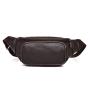 Wholesale Fashion Custom Men Pack Multi-functional Waist Belt Bag PU Leather Fanny Pack