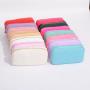 19 Colors Personalized Bridesmaids Gift Nylon Bag Make Up Pouch Travel Toiletry Cases Chenille Varsity Letter Patch Cosmetic Bag