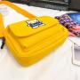 Cute Girl Canvas Bag Female Student Korean Style Diagonal All-match Shoulder Bag