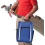 Gelory OEM Custom Logo Travel Golf Shoe Bag Outdoor Zippered Carrier Shoe Bags with Ventilation 3 External Pockets for Golf Accessories