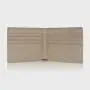 Factory custom lychee pattern men wallet leather card wallet rfid blocking pu men's wallet