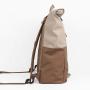 CHANGRONG Custom recycled polyester roll top up outdoor backpack Bag