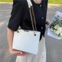 New Trendy and Fashionable Shoulder Bag Casual Chain Solid Color Crossbody Bag