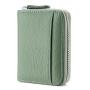 ZF071  Men Retro New Fashionable Head Layer RFID Anti-theft Cowhide Swipe Card Bag Bank Card Document Organ Wallet Woman