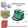 Customizable Insulated Food Containers Lunch Bag for Office Picnic School Waterproof Reusable Women and Men Shoulder Bag CANS