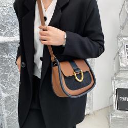 Latest Round Fashion Women Bags Hot Sell Customs Handbags Woman Bags Luxury Mental Decoration PU Shoulder Crossbody Bag