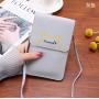 2024 New Fashionable Female Mobile Phone Bag Students Summer Mini Messenger Simple Thin Korean Design