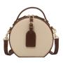Fashion crossbody small round bag women's spring Gelory new fashion retro handbag shoulder bag