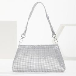 New Aluminum Sheet Handheld Dress Metal Handheld Evening Bag sac main femm sac