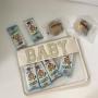 Wholesale Custom Transparent Plastic Flat Pouch Clear Makeup Organizer Case Waterproof PVC Zipper Flat Cosmetic Bag