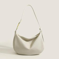 Retro Commuting Underarm Women'S Bag Summer 2024 New Simple Dumpling Bag Fashion Shoulder Soft Leather Women'S Crossbody Bag