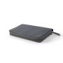 Personalized travel passport holder card holder leather padfolio portfolio with zipper