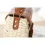KBW053  New Paper Rope Woven Package Fresh Cross-body Straw Woven Bag Beach Holiday Shoulder Women's Bag Woven Bag