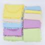 Wholesale 6 Colors Women DIY Custom Flat Travel Makeup Canvas Tassel Fringe Envelope Bag Pouch Cotton Canvas Clutch Purse Bag