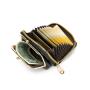 HR164 New Trend Mini Students Coin Purse PU Flower Fashion Crowd Small Wallet Women's Art Lock Clasp Organ Card Billfold