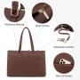 LOVEVOOK 2023 fashion New design ladies high quality pu leather Tote Bag Large Tote Handbag Vintage laptop Briefcase for Women