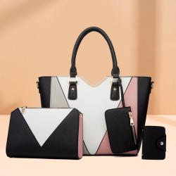 2023 Fashion New Handbag High Quality Pu Leather Women's Handbag woman pu leather ladies bags handbag and wallet set 3in 1