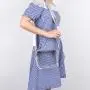 Keymay Stock 11 Colors Clear Purse Stadium Approved Transparent PVC Women's Messenger Bags Shoulder Clear Crossbody Bag