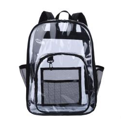 KBW657 Hot Sale Large Capacity PVC Transparent Shoulders Backpack High Quality Travel Universal Waterproof Student Schoolbag